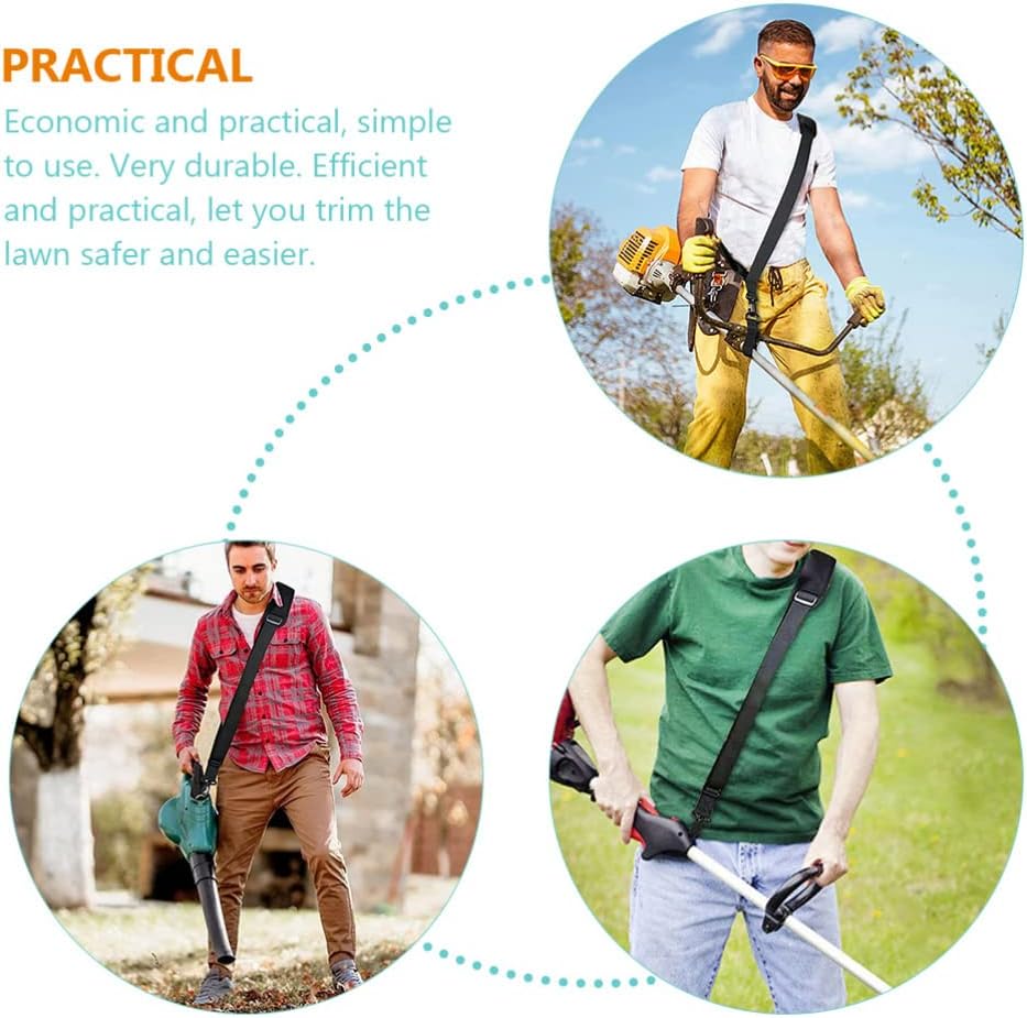 review Yardwe Mower Shoulder Strap Lawn Mower Belt Lawn Mower Strap Adjustable Shoulder Strap