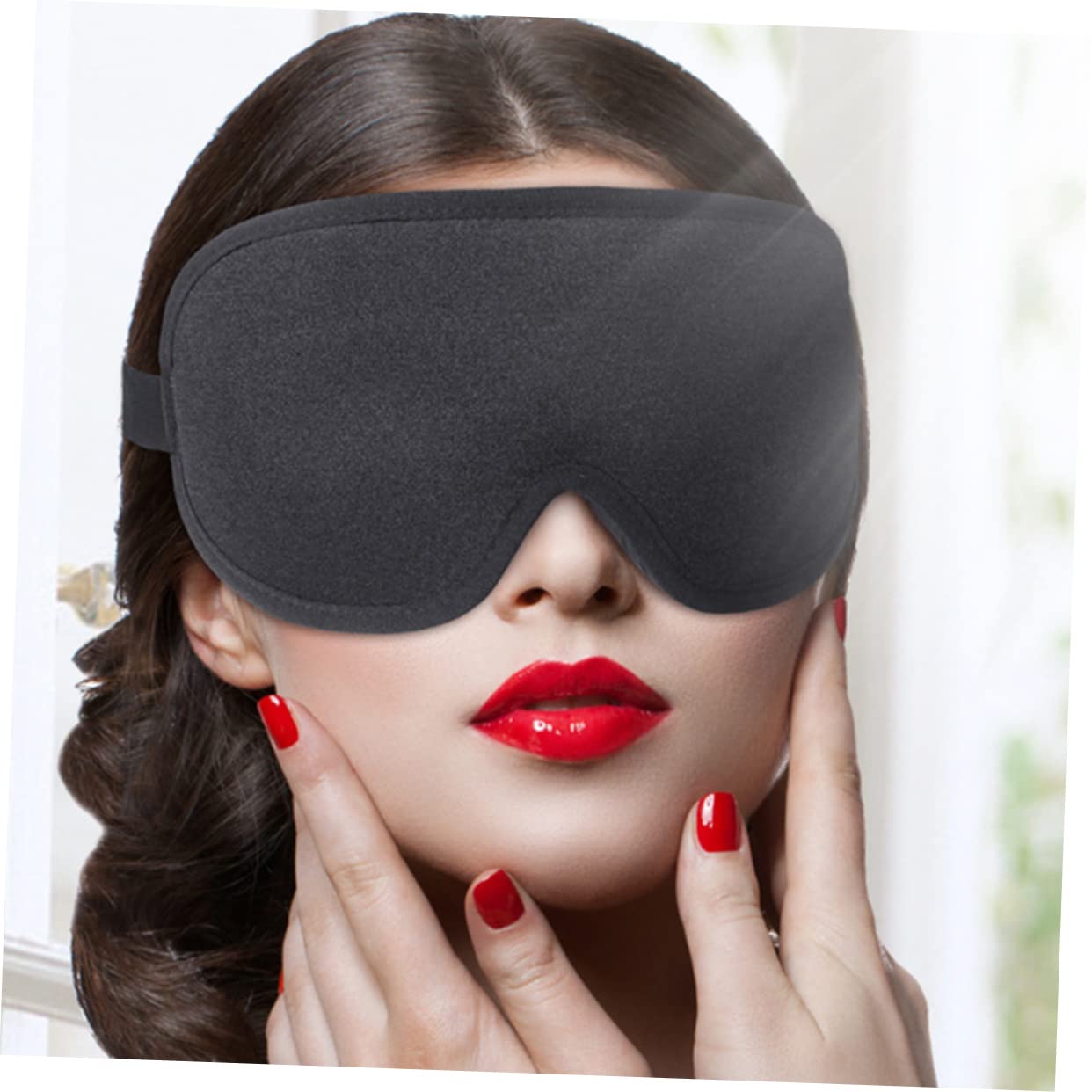 Didiseaon Lot De 5 Masques De Sommeil Respirants Et Élastiques Pour Femmes Et Hommes Avec Fonction Sommeil Nocturne Et Oculaire Portable