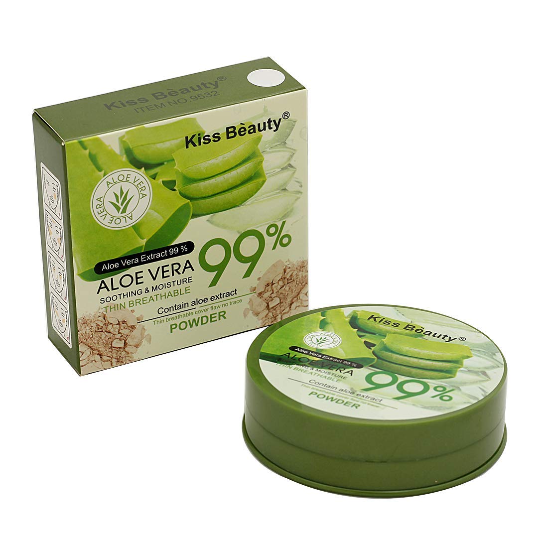 K.B. Compact Powder (9532 Aloevera 15gm.)-picture-50