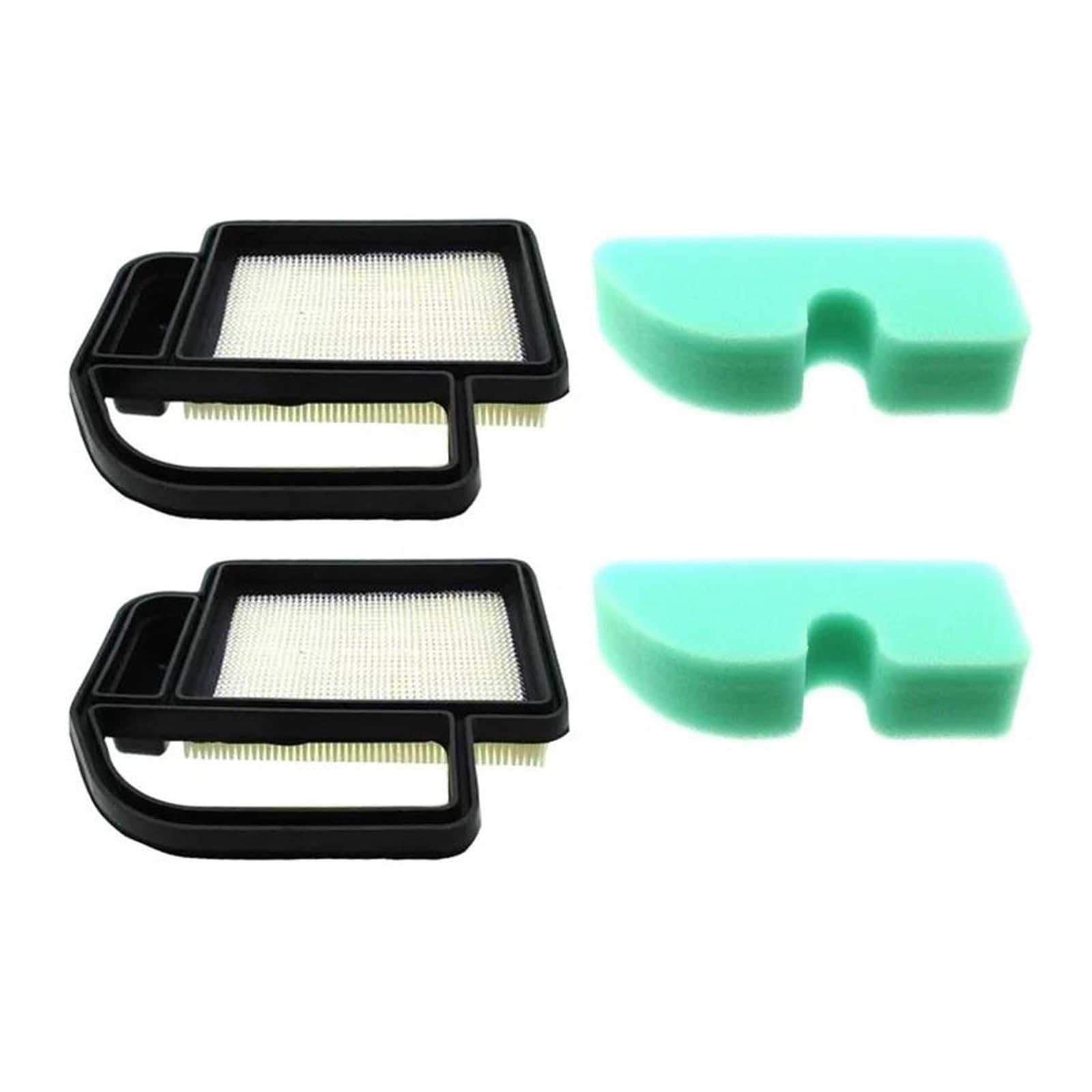 Filtres à air Briggs and Stratton d’origine 2x Jeu De Filtres À Air Pour 20-083-02, 20-083-02-S, 20-083-06, 20-083-06-S Artisan 24642 ​​TORO 98018 LX420 LX460