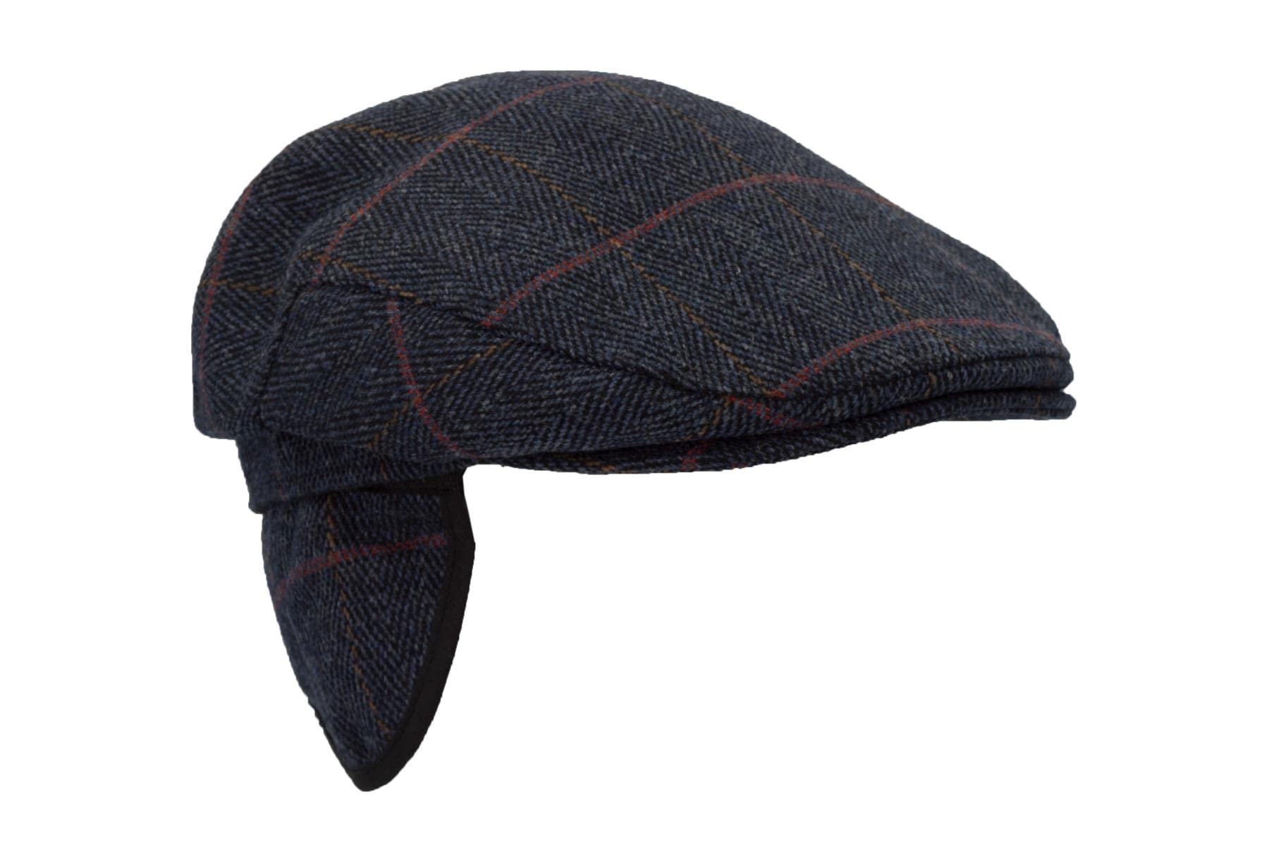 WALKER AND HAWKES - Unisex Schiebermütze mit Ohrenklappen - Tweed
