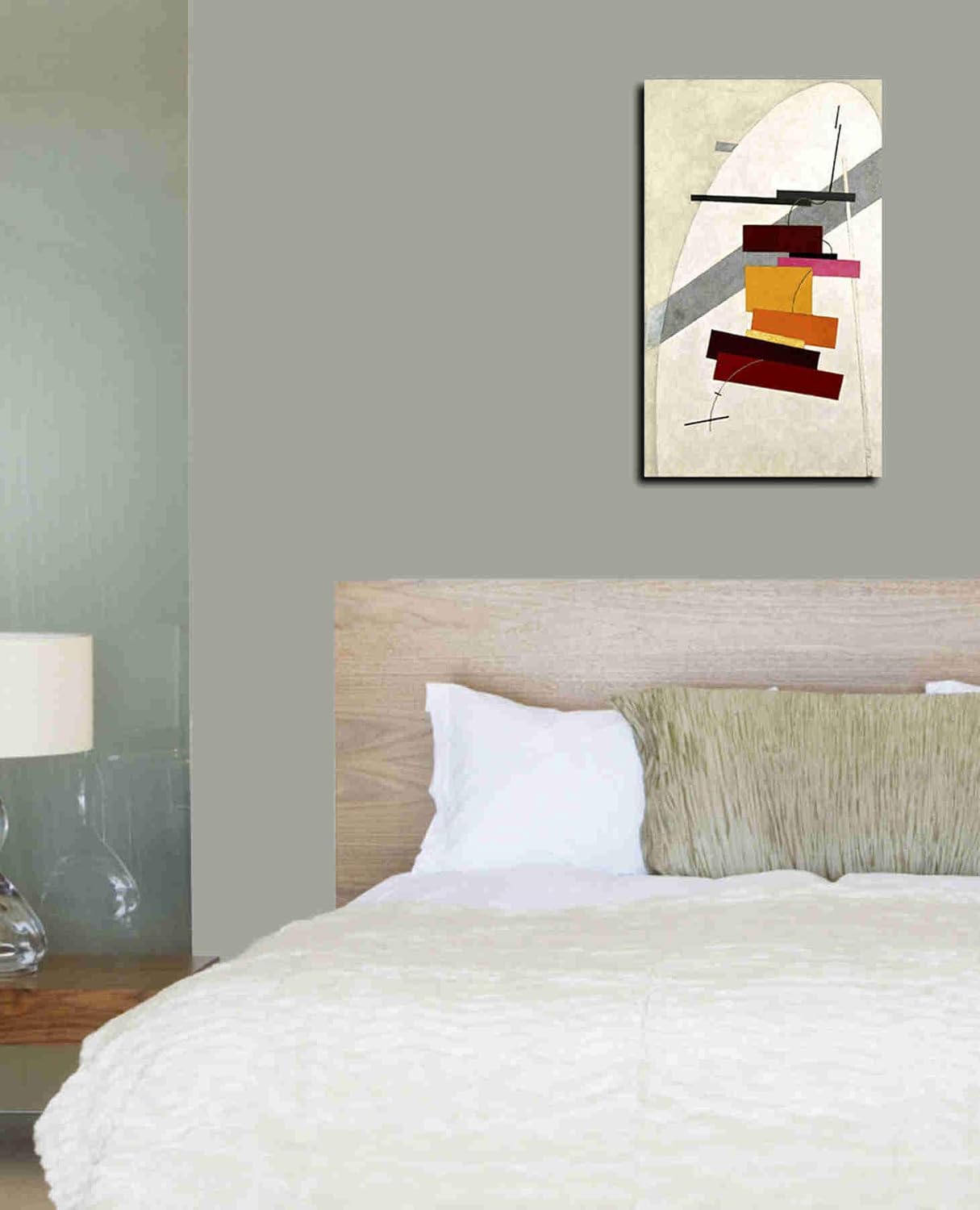 Epic Graffiti 'Untitled' by El Lissitzky Canvas Wall Art, 12" x 20"