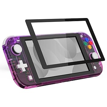 Amazon.com: eXtremeRate Gradient Translucent Purple Rose Red