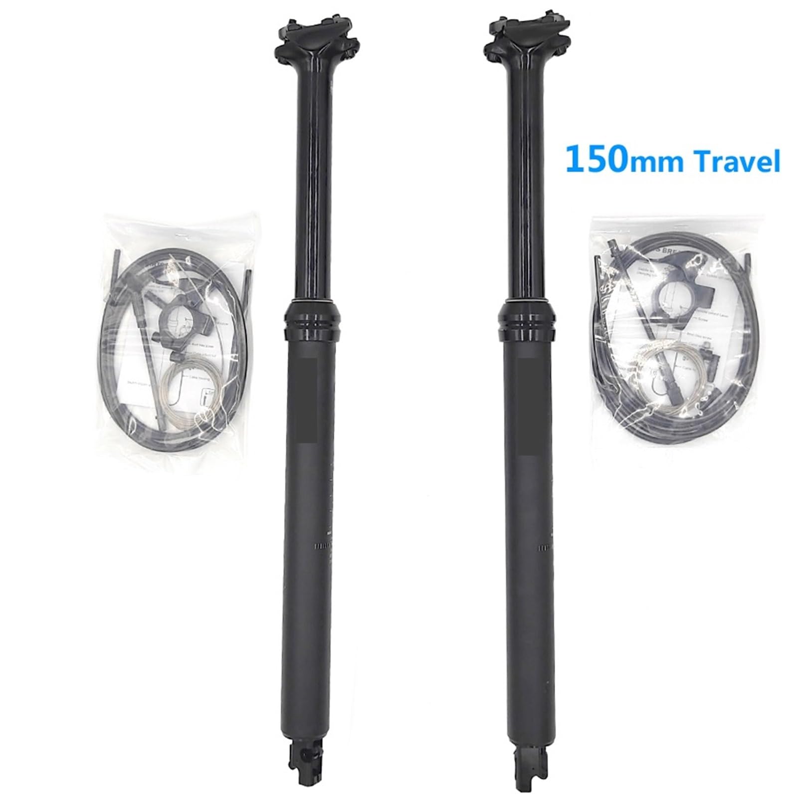 Tige de Selle de vélo contrôle de Fil réglage de Montagne Tige de Selle de vélo Suspension Tige de Selle de vélo pour VTT, vélos