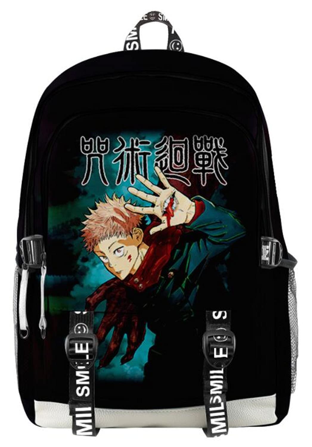 GumstyleAnime D Printed Backpack School Bag Boys Girls Student Laptop Rucksack Casual Daypack Bookbag 1154/3
