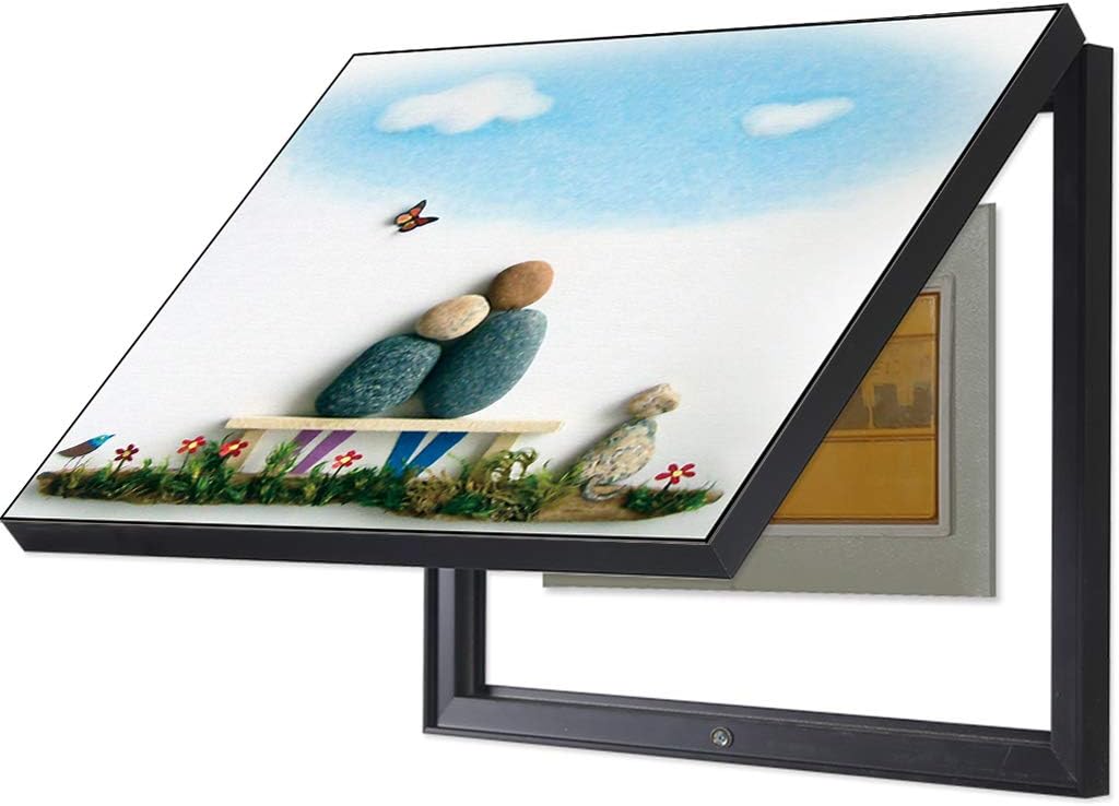 Photo frame Electric meter box frame, 40*50 Simple Cover Modern Living Room Switch Switchboard Photo Frame