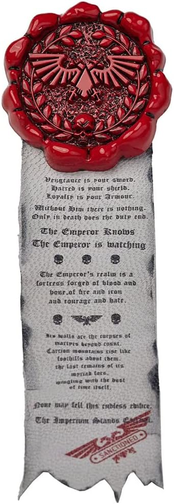 Compatible with Warhammer 40k Purity Seal: Imperial Aquila Pin Badge/Sticker 1PC