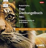  Das Dschungelbuch – Teil I: Ungekürzte Lesung mit Doris Wolters (1 mp3-CD)