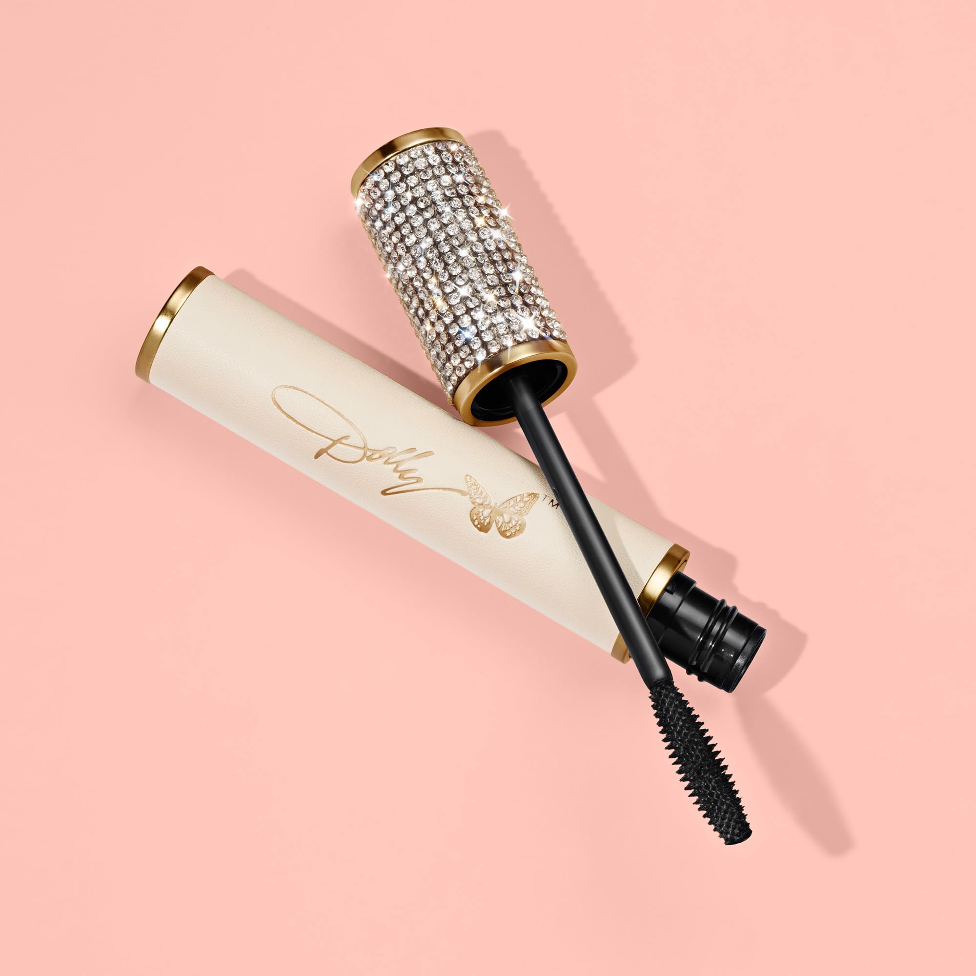 Dolly Beauty Dolly-Eyes Jet Black Water-Resistant Mascara