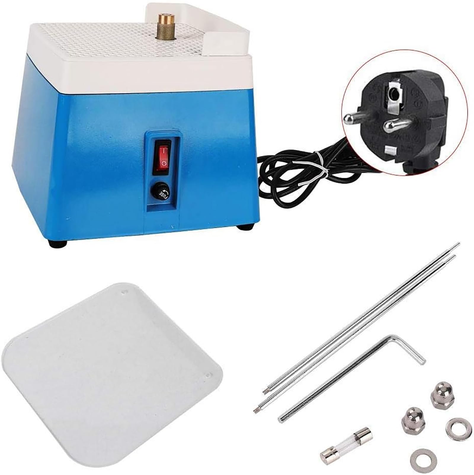 Stained Glass Grinder Machine, Small Electric Grinder, Maximum Speed 4200r, Grinding Various Shapes, Automatic Water Supply, for Stained Glass DIY, Mosaics, Ceramics and Crafts