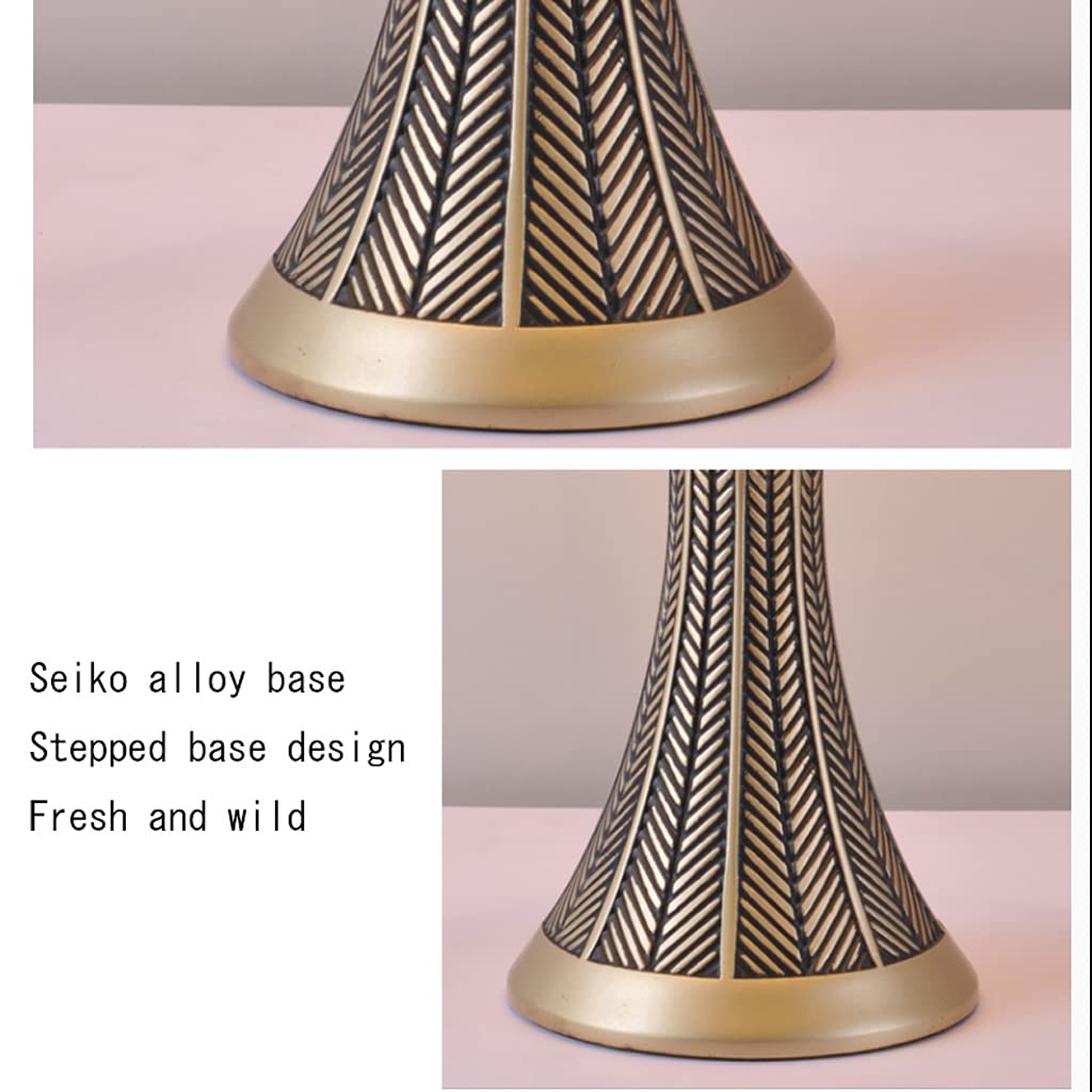 Lámpara de mesa Lampada da tavolo Semplice lampada da comodino in metallo creativo decorazione della casa lampade da comodo adatta for soggiorno, camera da letto dormitorio y sala de estar