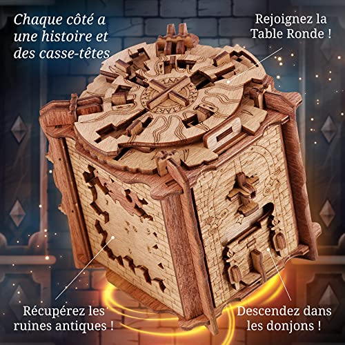 iDventure Cluebox Camelot, Boîte Casse-tête pour Adultes, Jeu d’Escape Room – vue 3