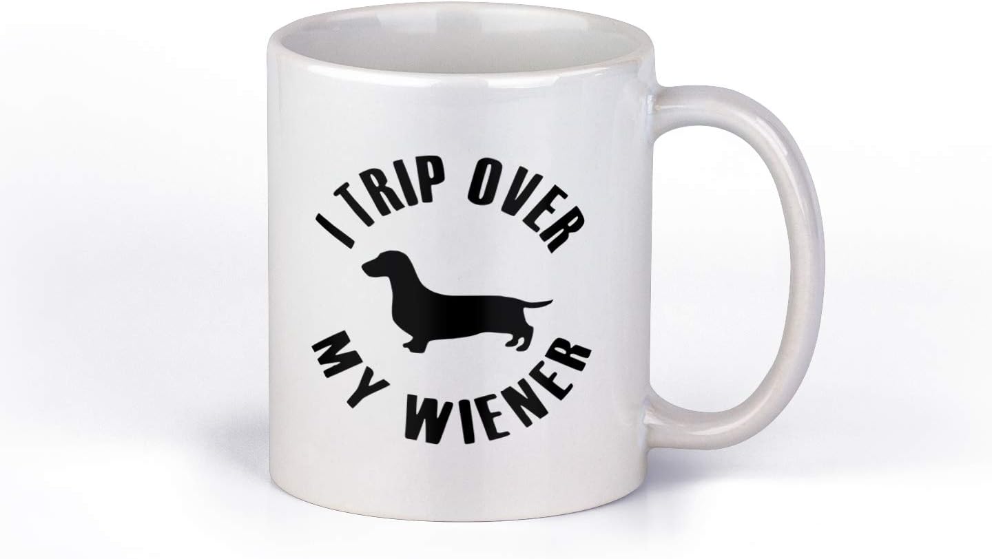 weiner dog mug