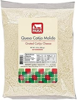Paisa Queso Cotija Molido - Paisa Grated Cotija Cheese 10- ounce pouch (...