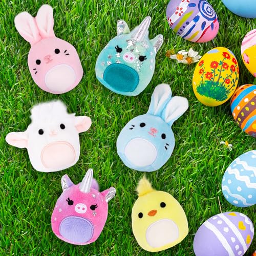 30% Off ArtCreativity Easter Stuffed Animals Set of 6 Plush Toys