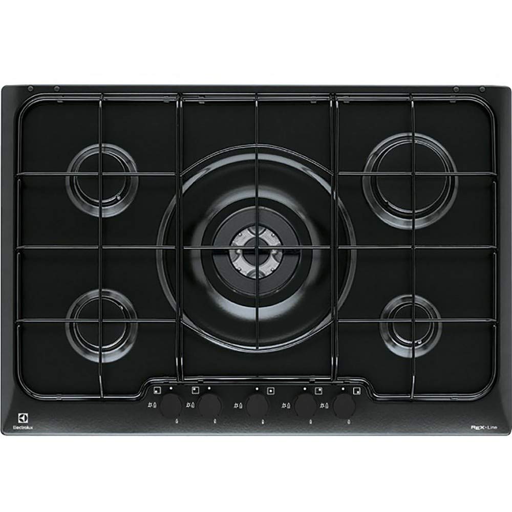 Electrolux PN750UV Incasso Piano cottura a gas Nero piano cottura