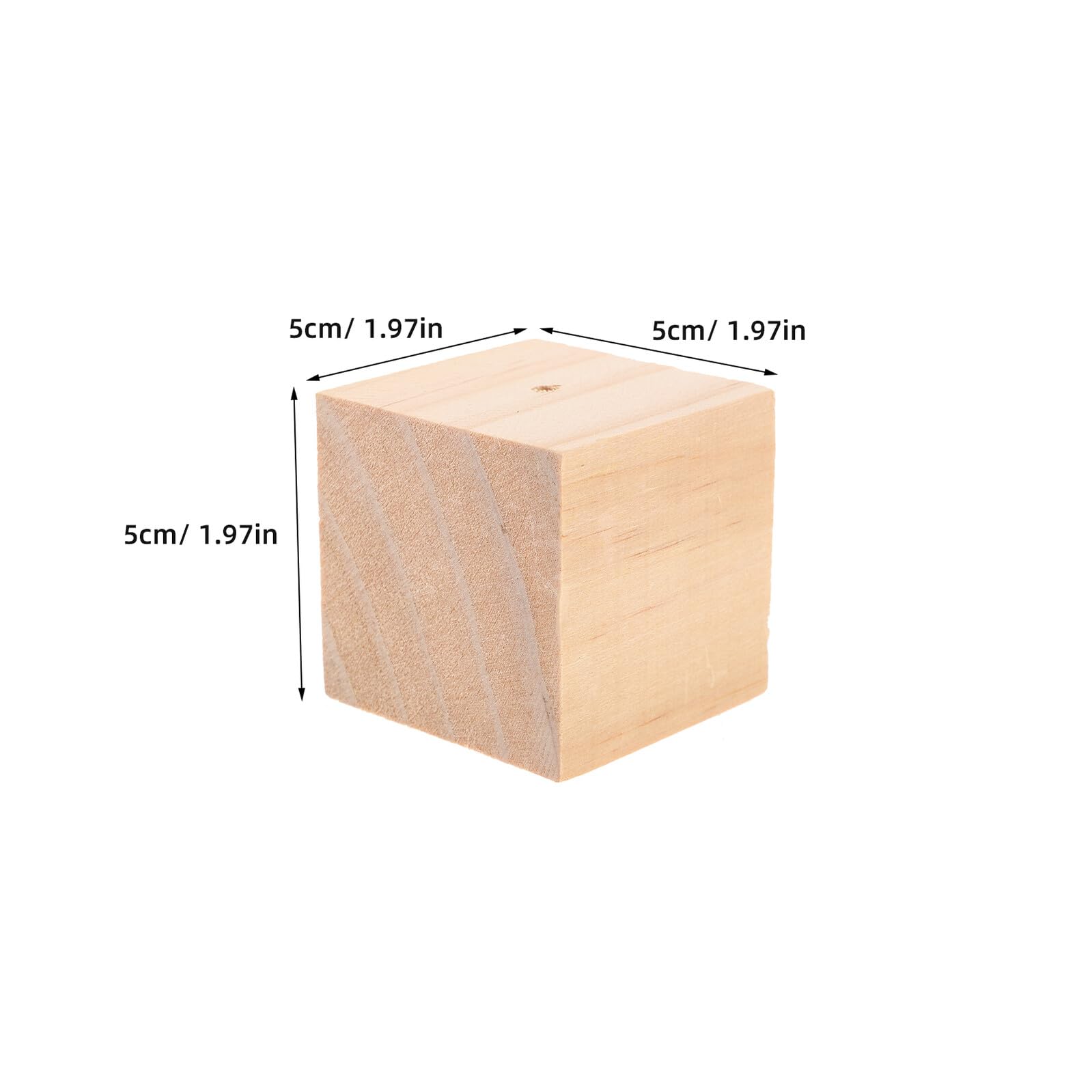 Baluue Kit 10 Pezzi Base in Legno per Decorazioni Torta, Supporto per Fiori da Decorazione Design Multifunzionale e Facile da Pulire, per Pasticceri Casalinghi