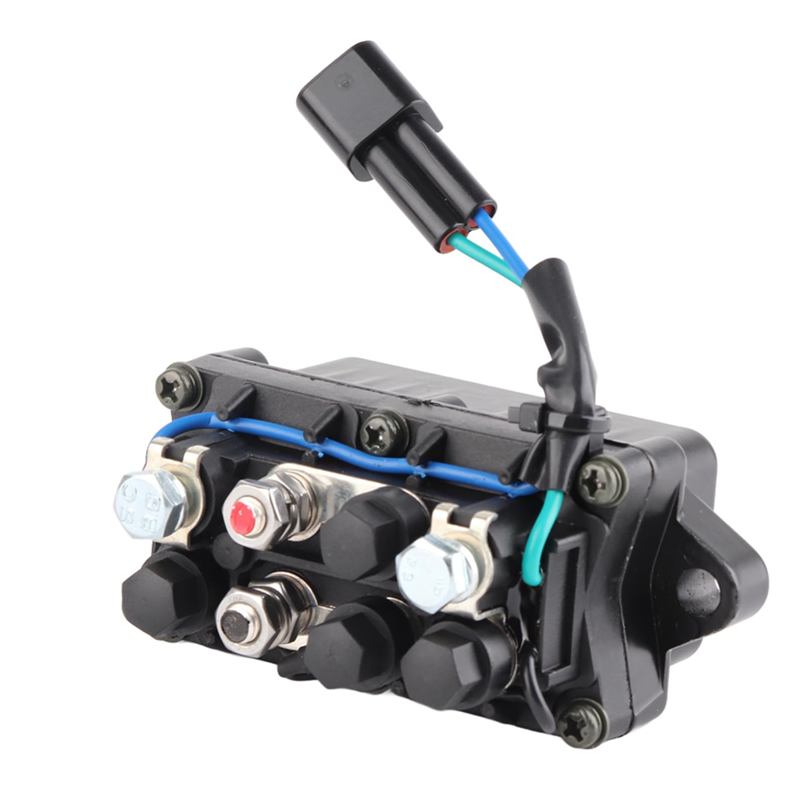 Relè motore Assetto di per barca relè di assetto Marine Starter Tilt Trim relè solenoide motore in metallo Assy 63P-81950-00-00 Adatto per motore fuoribordo 4 tempi