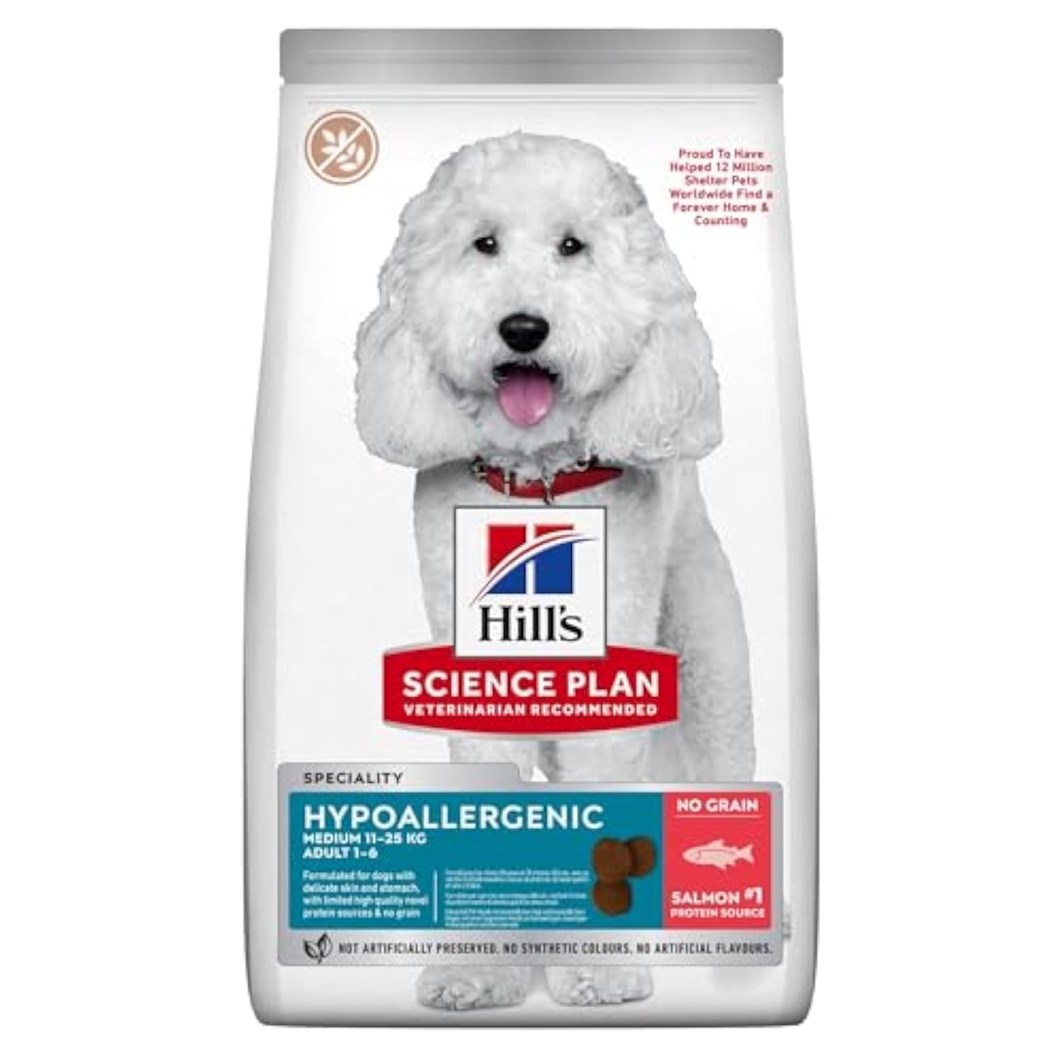 HILL'S SP Canine Adult Hypoallergenic M Salmon Y ATUN 2,5KG