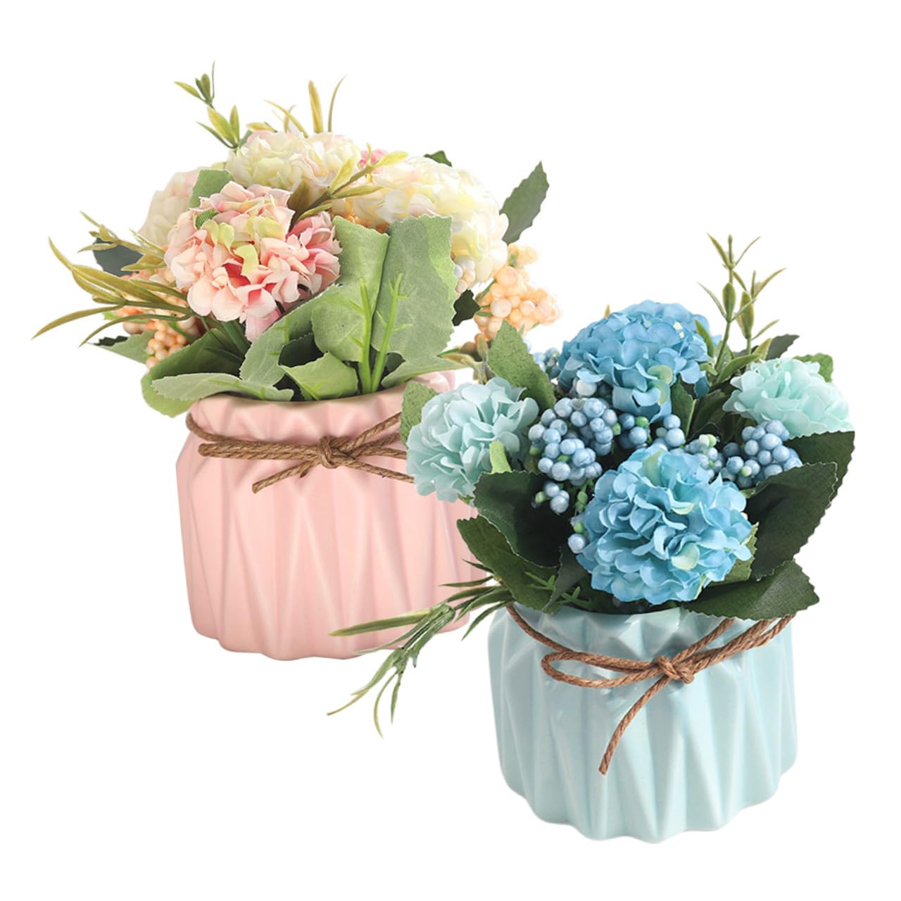 Plante artificielle pour remplacer les fleurs fanées lors d'une fête