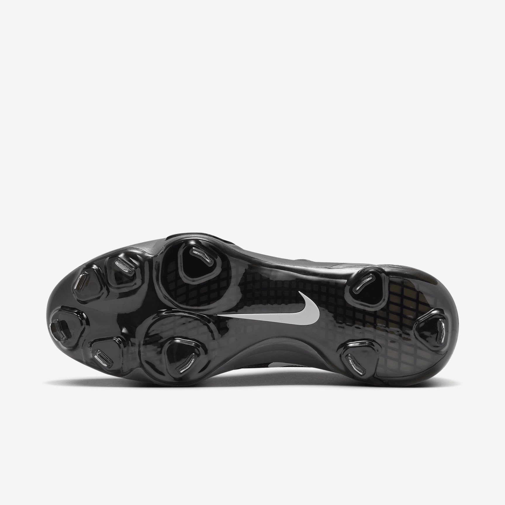 Nike Force Zoom Trout 9 Elite Baseball Cleats (FB2906-003, Black/Anthracite/White/Metallic Silver) Size 9.5