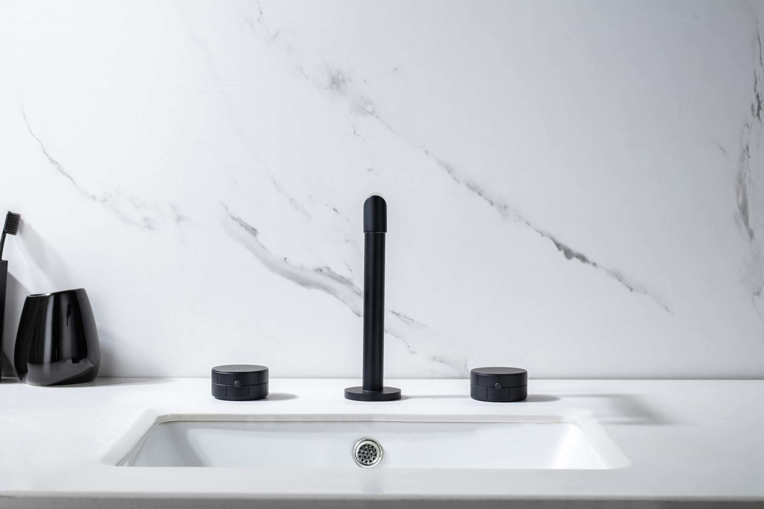 Robinet de salle de bain répandu pour vasque rétro et ambiance spa