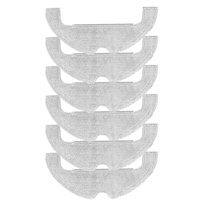 GRASKY Mops/Fit for Dreame Bot Z10 Pro Robot Vacuum Cleaner Rag Cloth Wipes Dishcloth Consumables Replacement Accessories Kits Parts (Color : 6 mops)-image-33