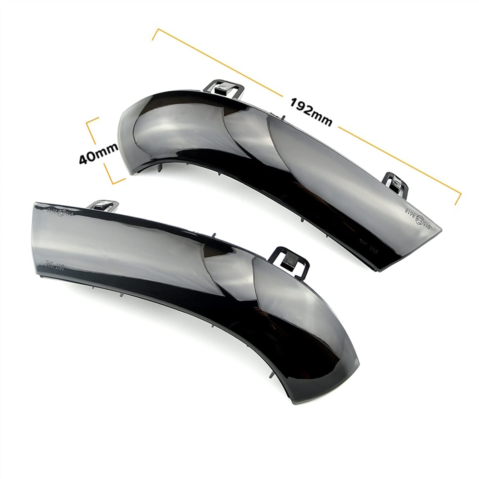 Compatible con Skoda para Superb B5 2002 2003 2004 2005 2006 2007 2008 Luz Intermitente De Coche Lámpara Indicadora De Luz Intermitente Secuencial Dinámica Intermitentes Laterales