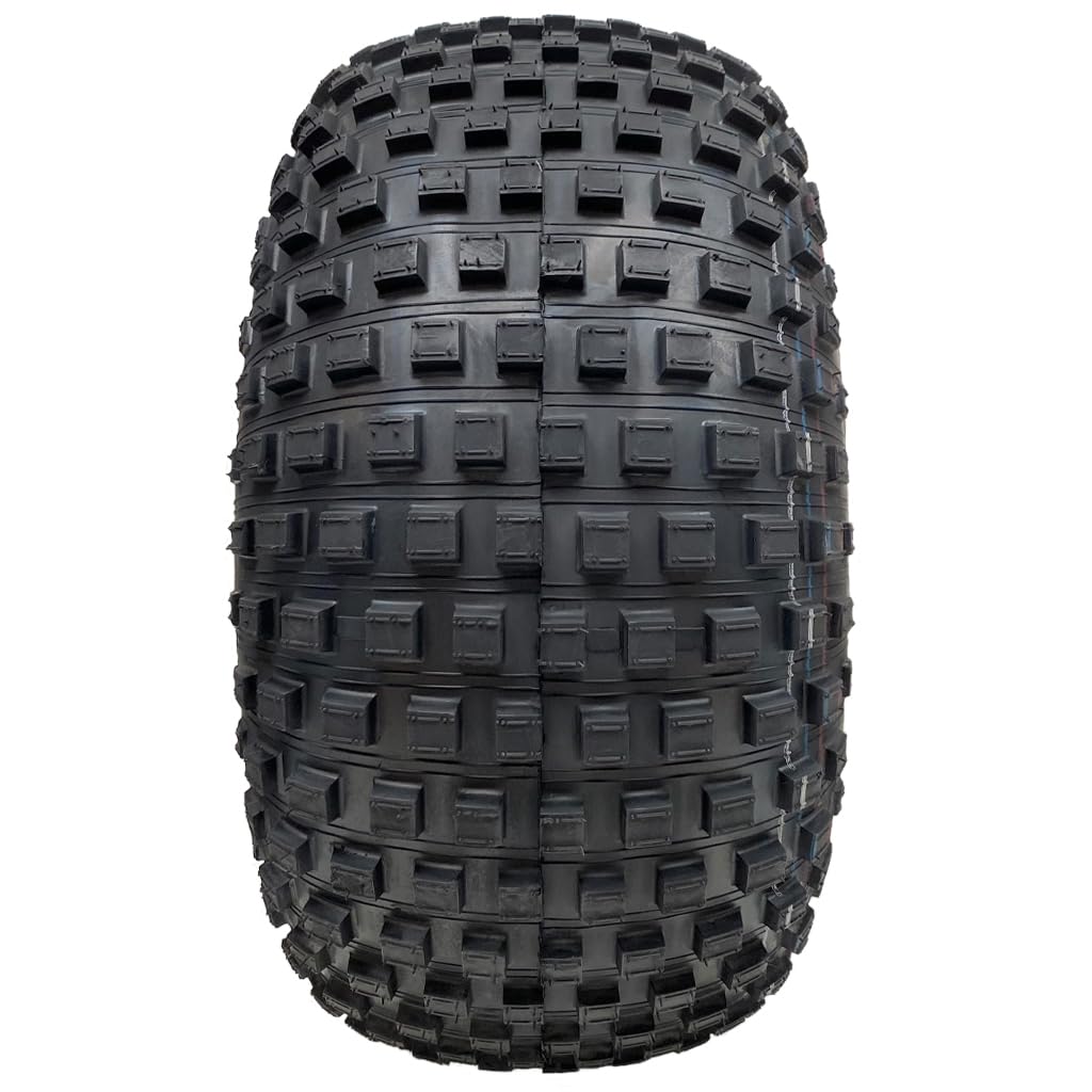 Parnells - 1 Komplettes Rad und Reifen, 22 x 11,00-8 - 4 Bolzen, 100 mm Pcd, 4-Lagig Wanda, Durchmesser 538 mm, 270 mm Breite, 154 kg - für Rasenmäher, Atv-Quad-Anhänger, Buggys, Karts, Off-Road