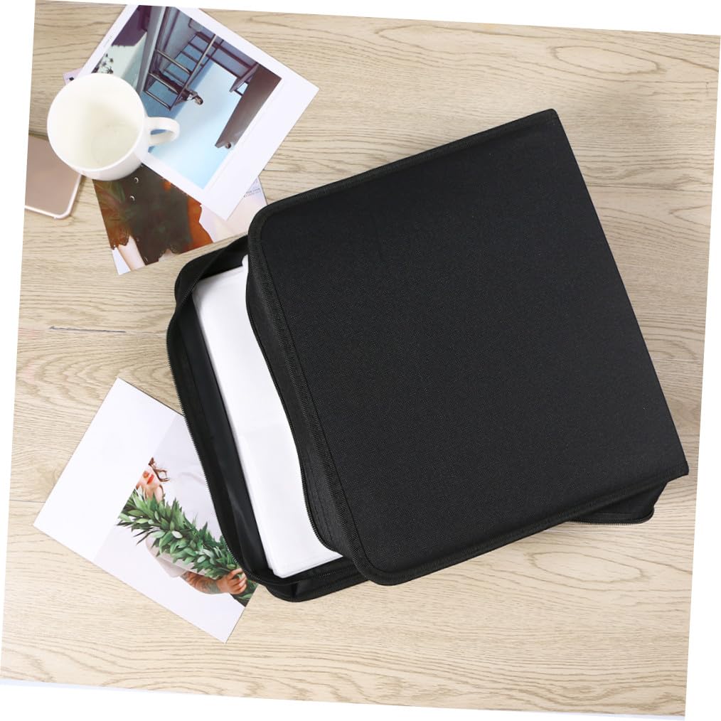 Gadpiparty Porta CD Custodia Borsa Dischi Dvd Organizer Trasporto Archiviazione Scatola Porta Dischi Custodia Dvd CD