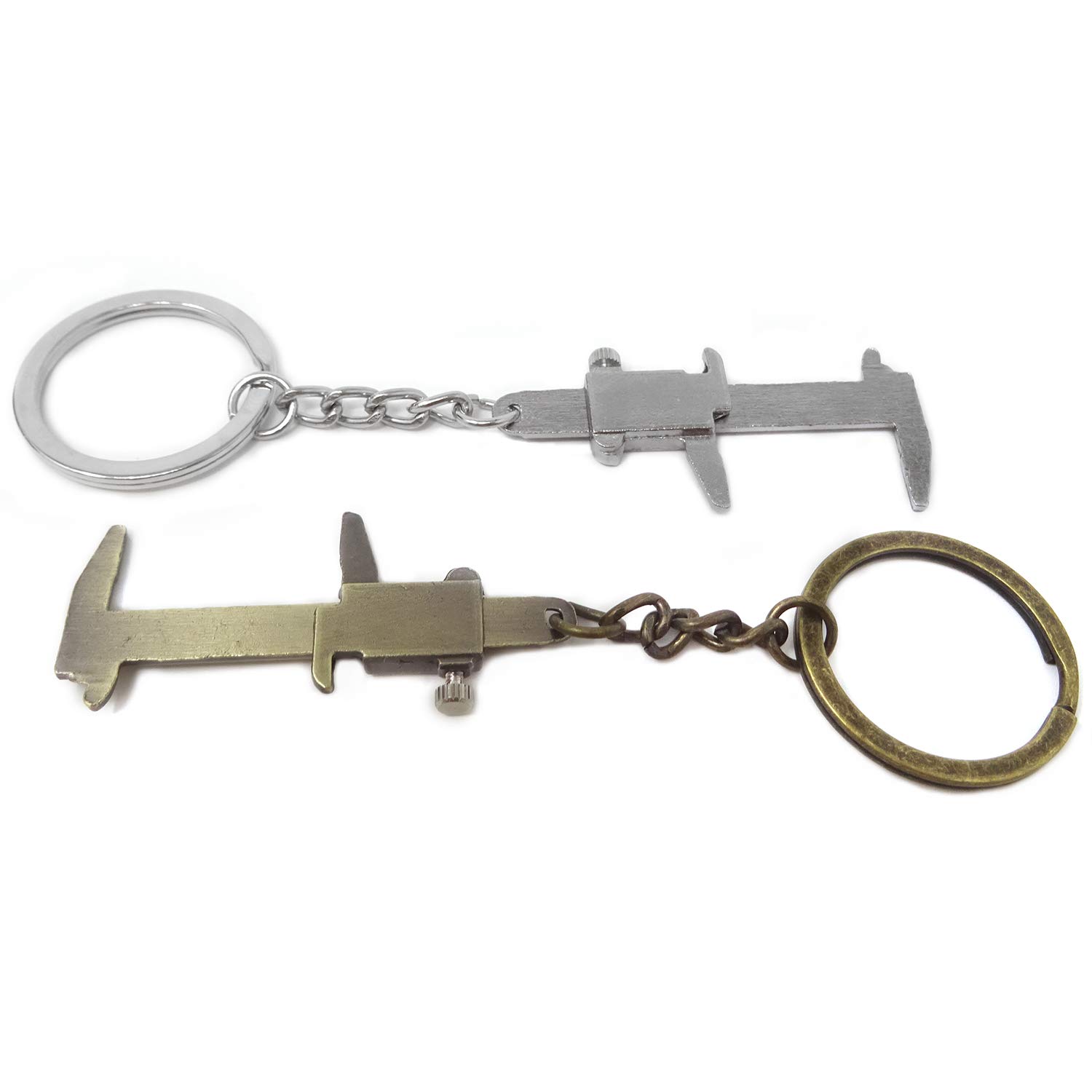 Mini Metal Vernier Calipers - Keychain Tool -4