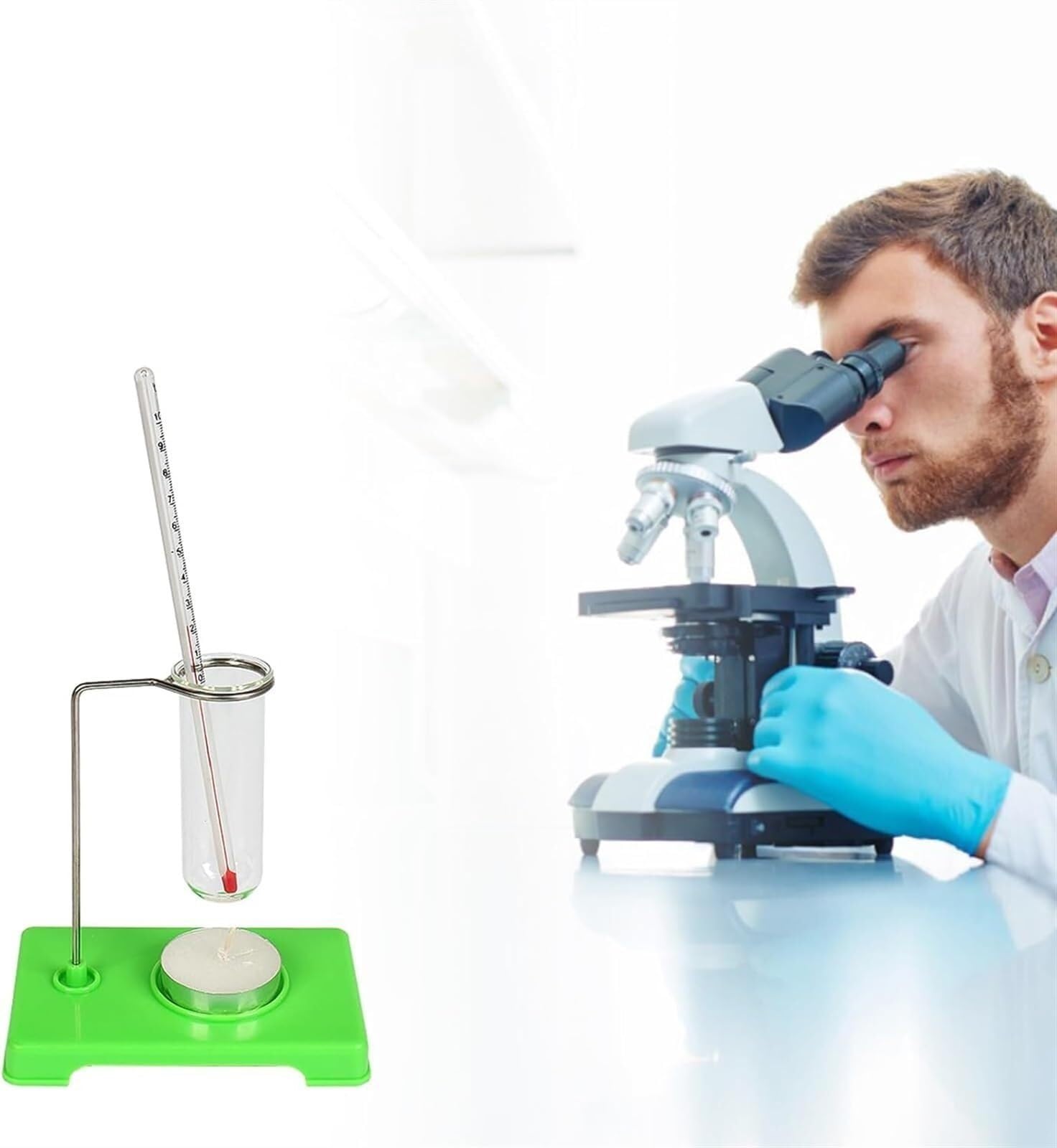 Explora La Vaporización Y La Licuefacción con El Termómetro Equipo De Experimentación De Física Y Calor Tubo De Ensayo Equipo De Experimentación De Física De Temperatura Ensemb