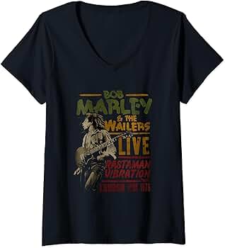 Bob Marley and The Wailers Tシャツ XL チャコール Amazon.com: Zion Rootswear Men's Bob Marley Face T-Shirt