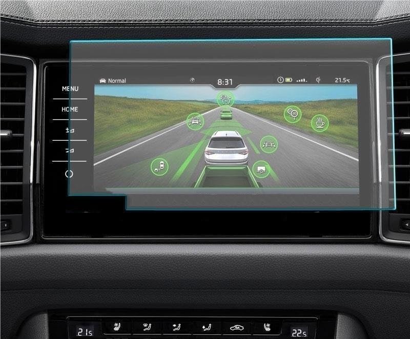 Écran rayé ? Film protecteur en verre trempé Skoda Kodiaq 2021