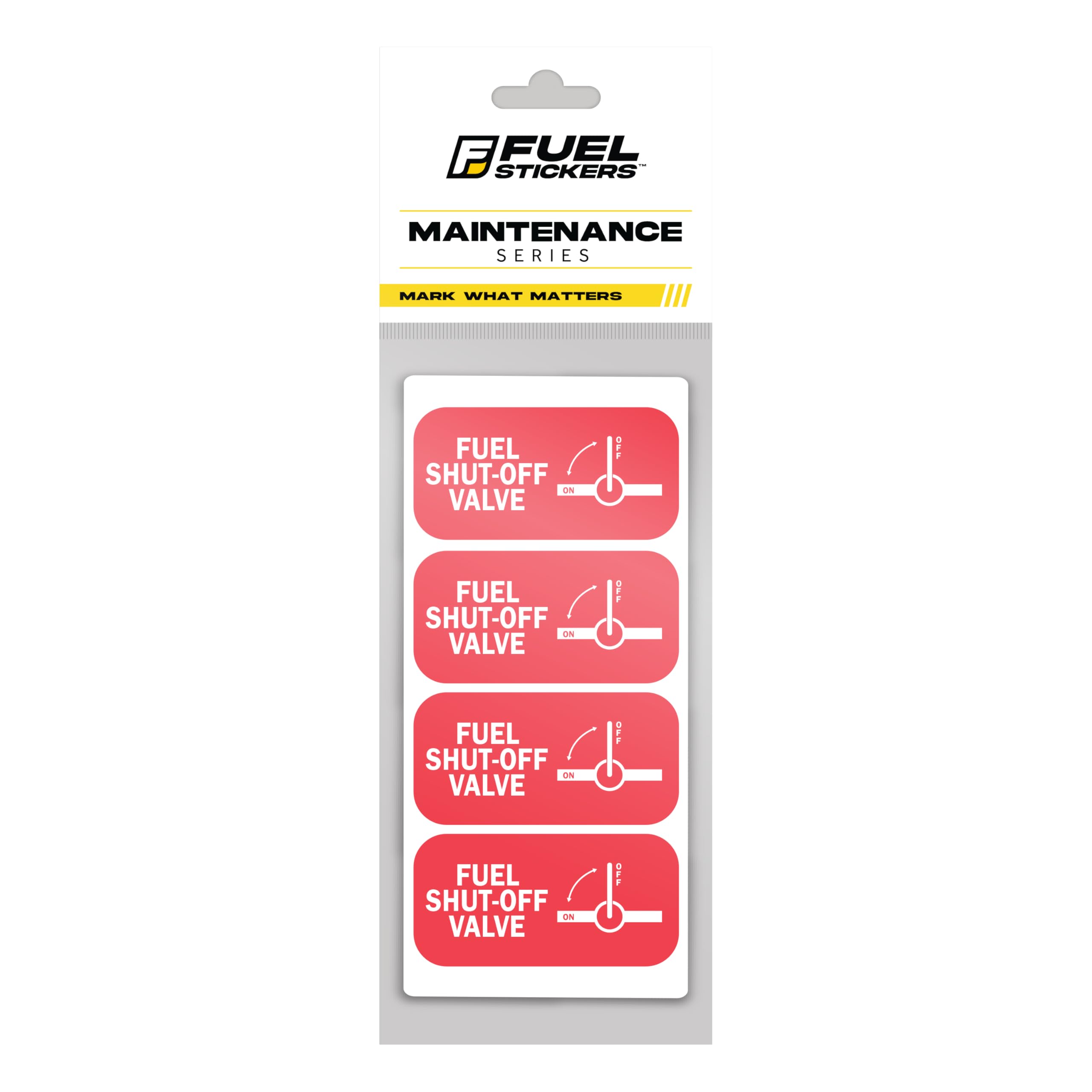 Engine Off Sticker Snapklik.com : Fuel Shut Off Sticker