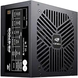 Fonte Gamer C3Tech PS-G700B, Preta, 700w, 80 Plus Bronze, ATX, PFC ativo Bivolt automatico 115/230V