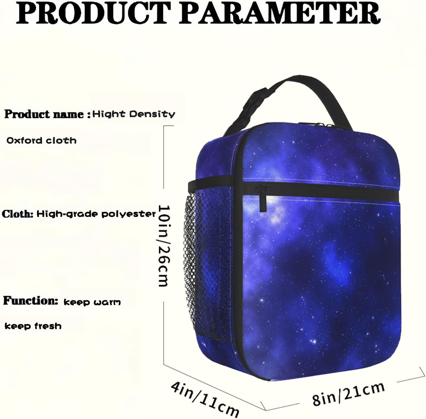 Retro Book Lunch Box for Kids,Flower Insulated Bag for Student,Library Reusable Thermal Insulation Cooler Tote Bags for School Work Picnic Camping Outdoor Gifts (Vintage Books and Floral) - Image 4