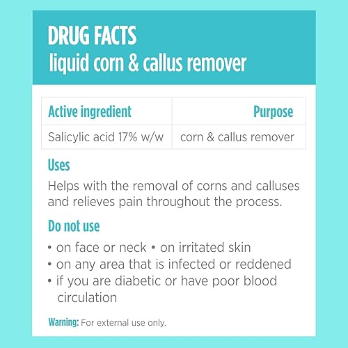 Miniatura 5 de Comfort Zone Maximum Strength - Tratamiento líquido para eliminar maíz y callos con ácido salicílico, 0.33 onzas, juego de 4 piezas