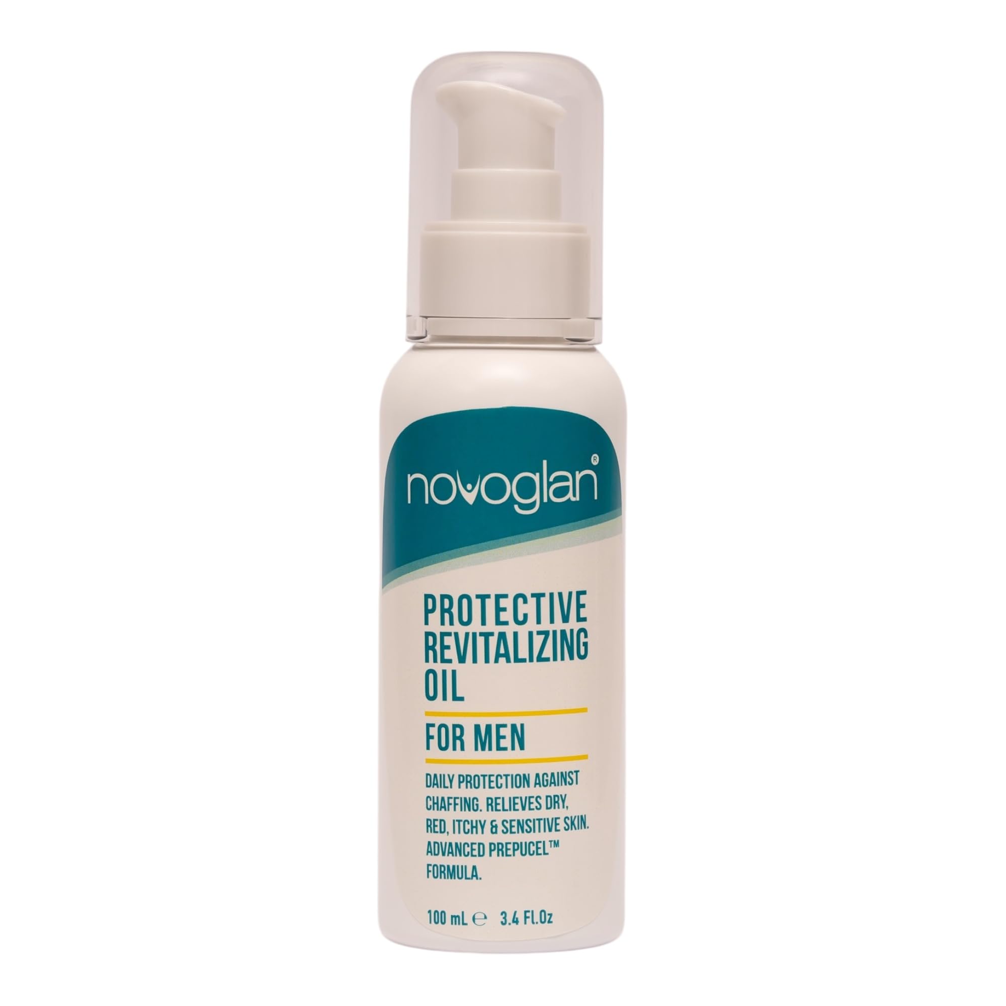 NOVOGLAN Ultimate Foreskin & Penile Skin Care Oil - Silky Smooth & Naturally Formulated to Improve Sensation with Daily Use - Protect and Revitalise Dry, Red, Peeling or Cracked Penile Skin.