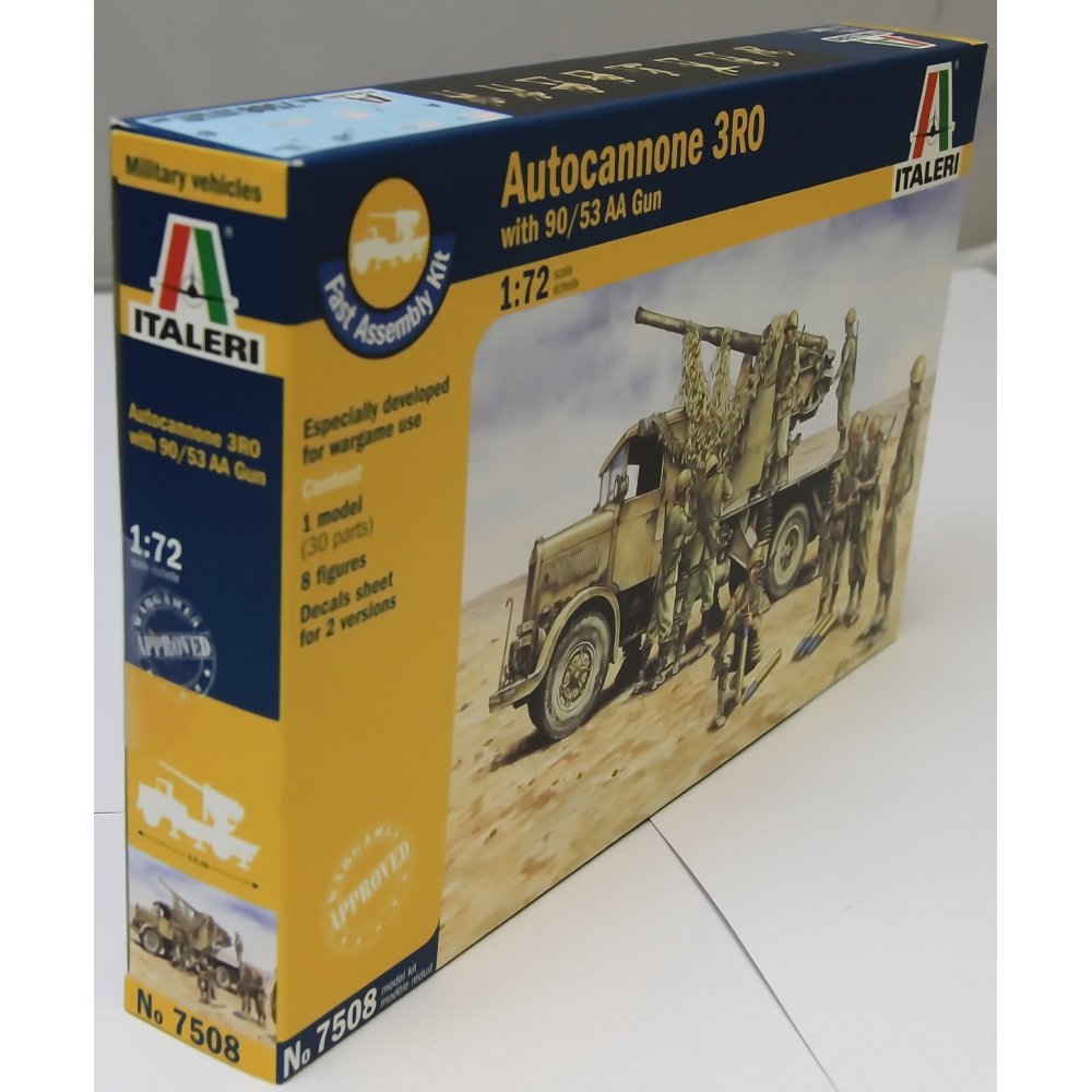 Amazon | イタレリ 1/72 WW.II イタリア軍 3ROトラック 90/53 対