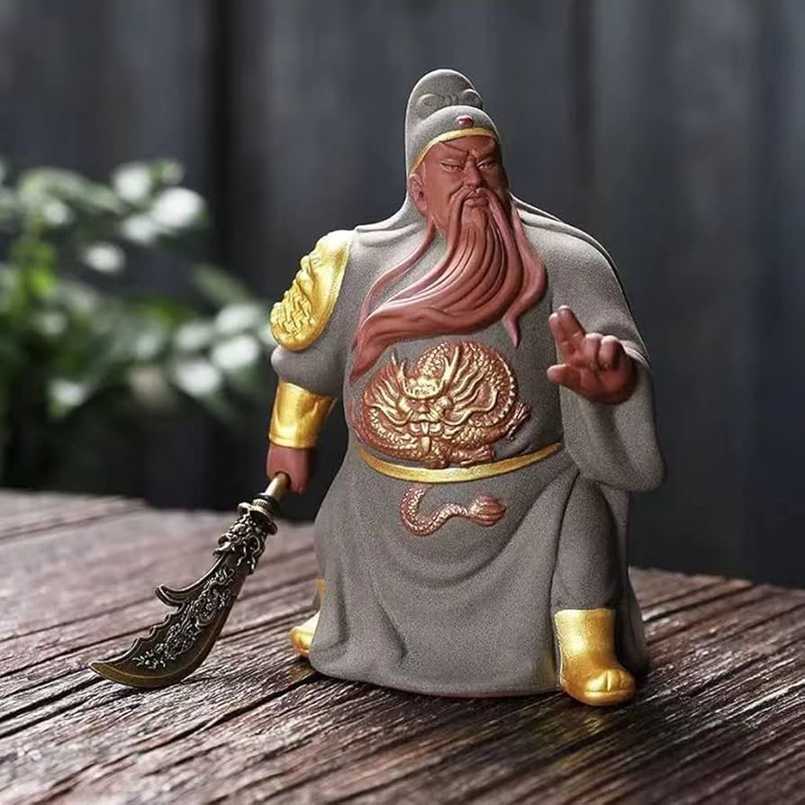 三国志 関羽 インテリア置物 Amazon.co.jp: 三国志 置物 関羽像 关羽 关爱 三国时代 关公 关