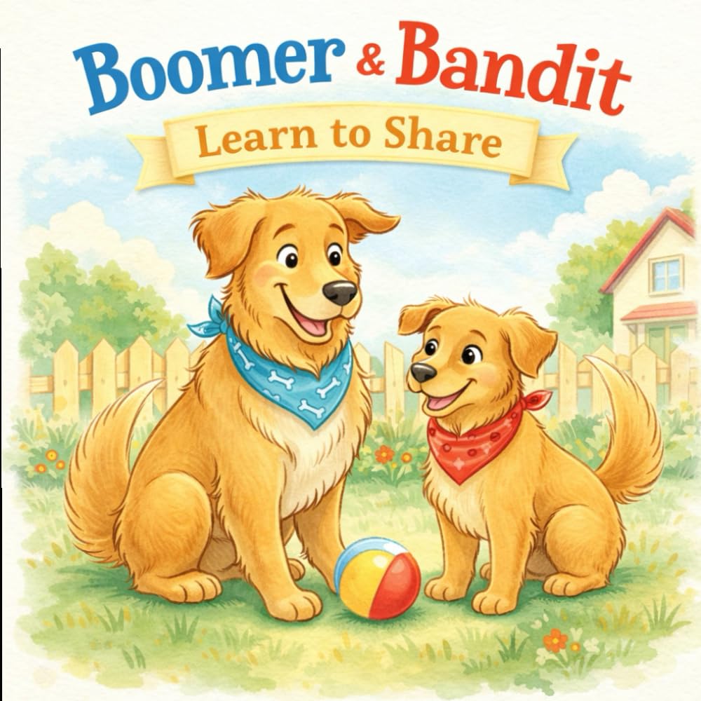 Boomer & Bandit Learn to Share (Boomer & Bandit Adventures)