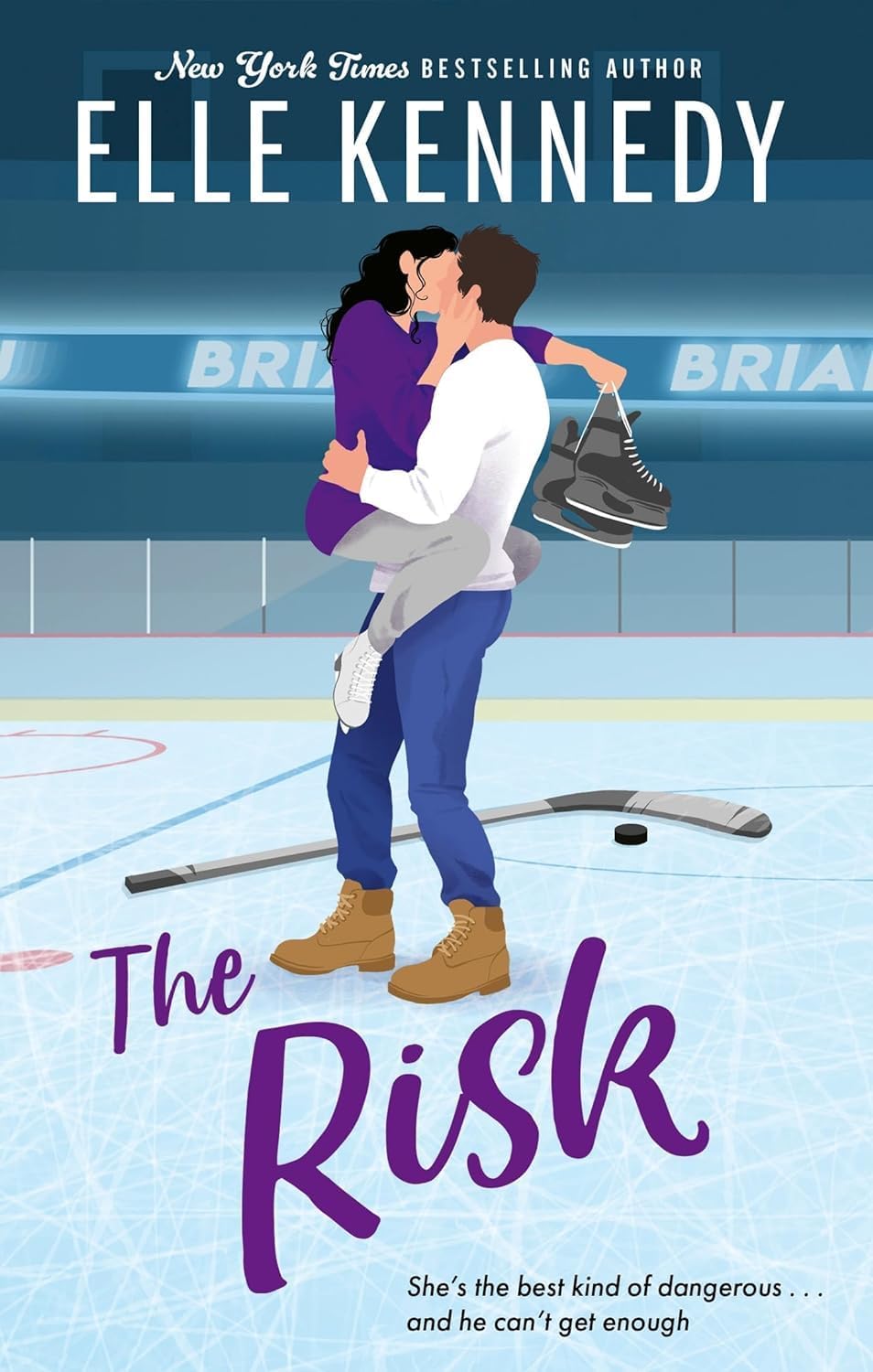 Briar U Series Books 1-4 Collection Set by Elle Kennedy (The Chase, The Risk, The Play & The Dare)