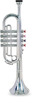 Bontempi 32 4231 4 Notes Silver Trumpet, 42 cm, Multi-Color