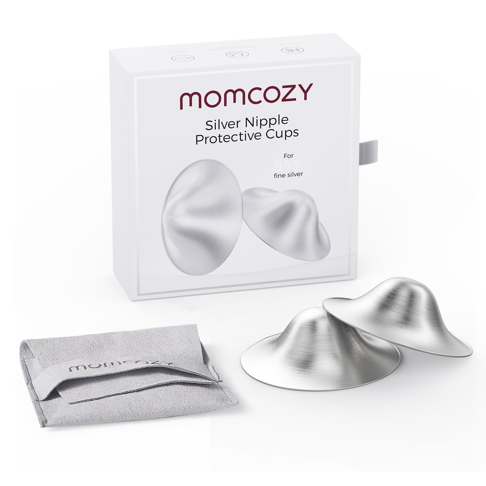 Amazon.com : Momcozy 999 Hole-Free Metal Nipple Shields XXL Size