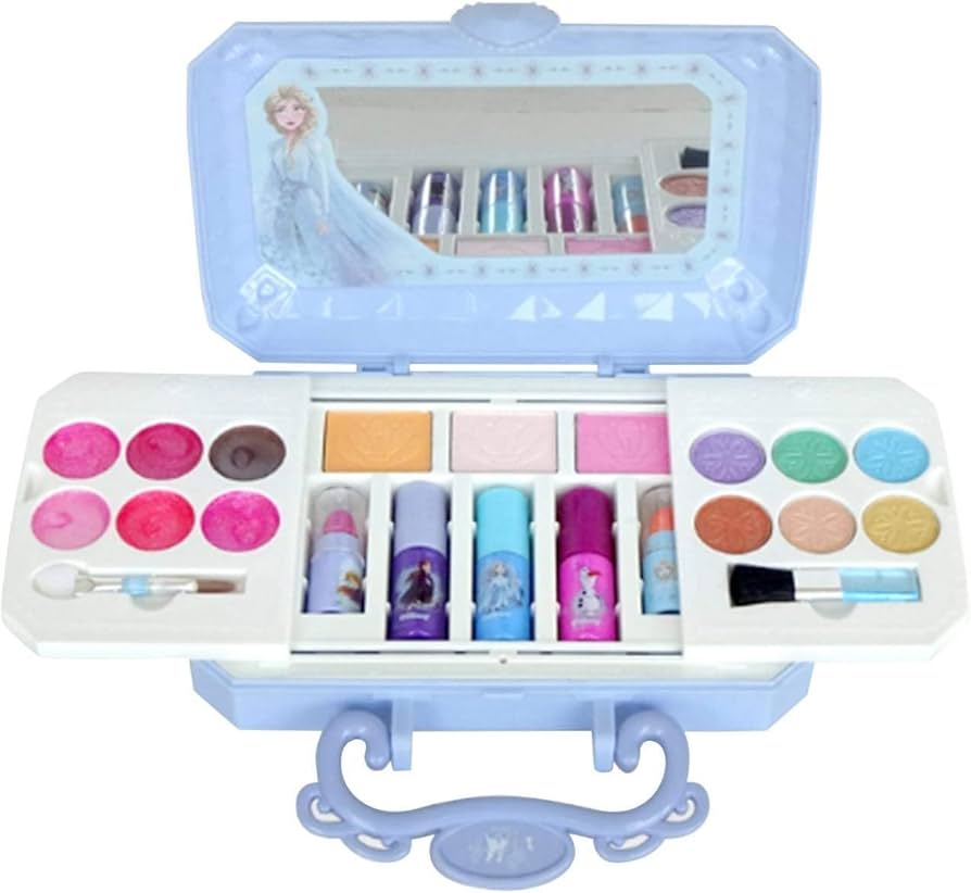 Amazon | 女の子 化粧玩具セット 子供 メイクセット アナと雪の女王 22