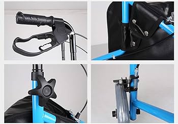 Amazon | DHGK 介護保険 歩行器 三輪歩行車 シルバーカー 歩行補助具