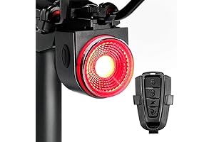 Smart Bike Tail Light: Theft Alarm, USB Rechargeable, Wireless