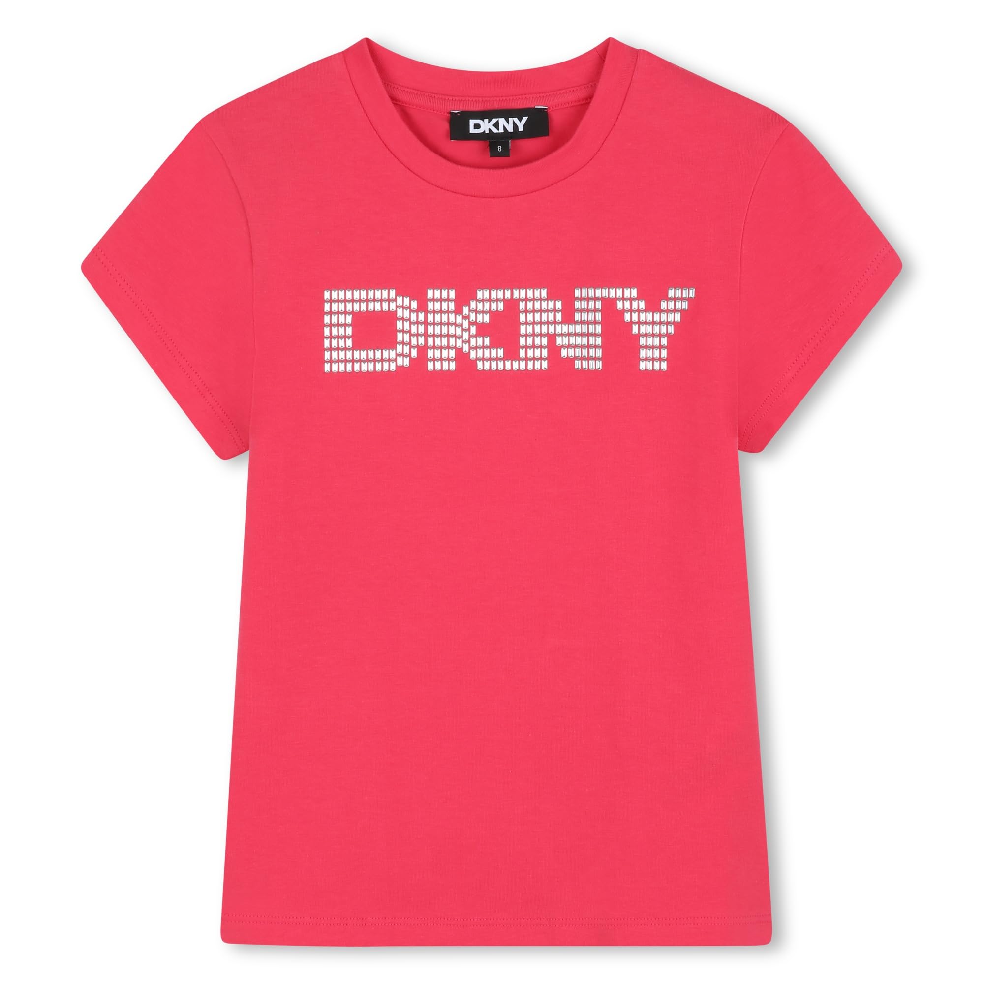 DKNY Mädchen D62406 T-Shirt (1er Pack)