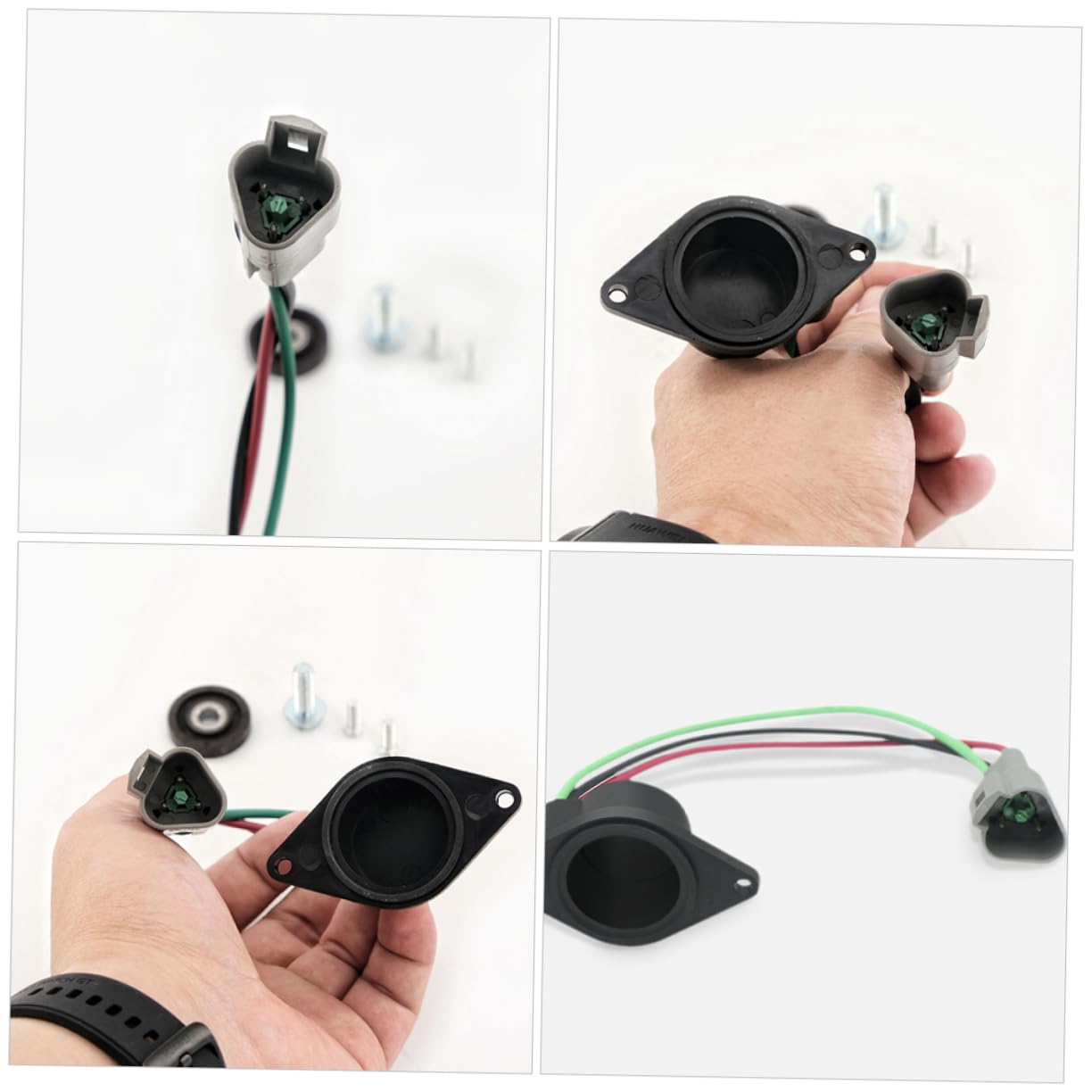 ibasenice Geschwindigkeitssensor Golfwagen Sicht Auto Tacho Golfzubehör Für Damen Accessoires Für Golfer Golf-zubehör Auto Sensoren Golfzubehör Für Karren Schwarz Plastik